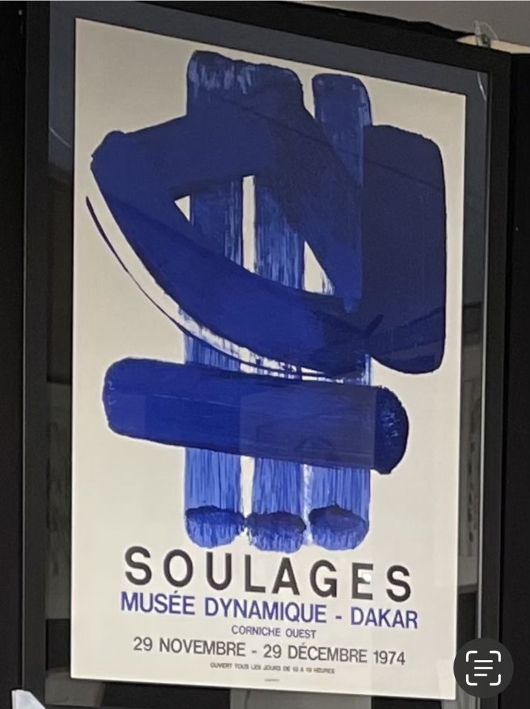 Lithographie Soulages - Musée dynamique 