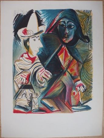 Lithographie Picasso - Musée Dynamique - Dakar (épreuve avant la lettre)