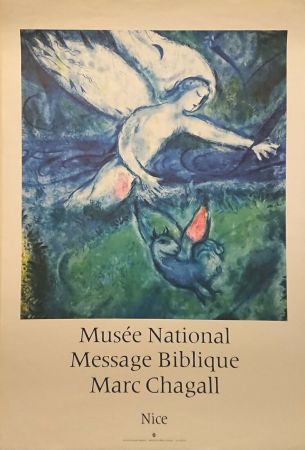 Affiche Chagall - '' Musée National Message Biblique ''