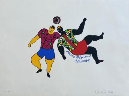 Sérigraphie De Saint Phalle - Musée olympique Lausanne 