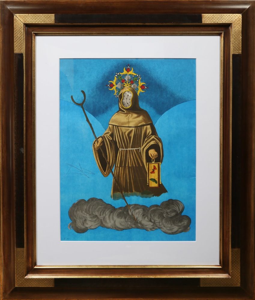 Lithographie Dali - Mystery of Sleep (The Hermit)