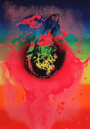 Sérigraphie Piene - Nach dem Regenbogen