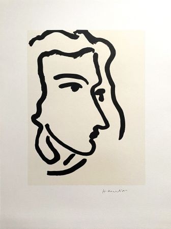 Affiche Matisse (After) - Nadia Regardant à Droite