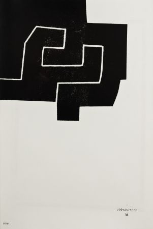 Lithographie Chillida - NANCY