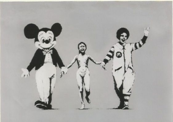 Sérigraphie Banksy - Napalm