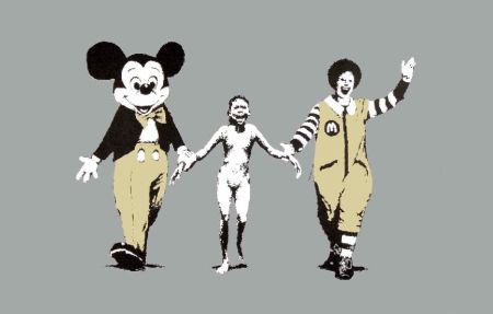 Sérigraphie Banksy - Napalm
