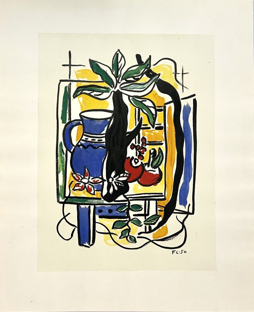 Pochoir Leger - Nature morte