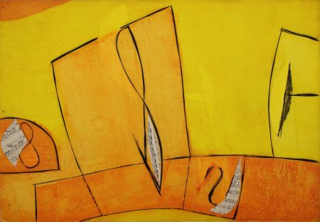 Gravure Cascella - Nel giorno assoluto giallo