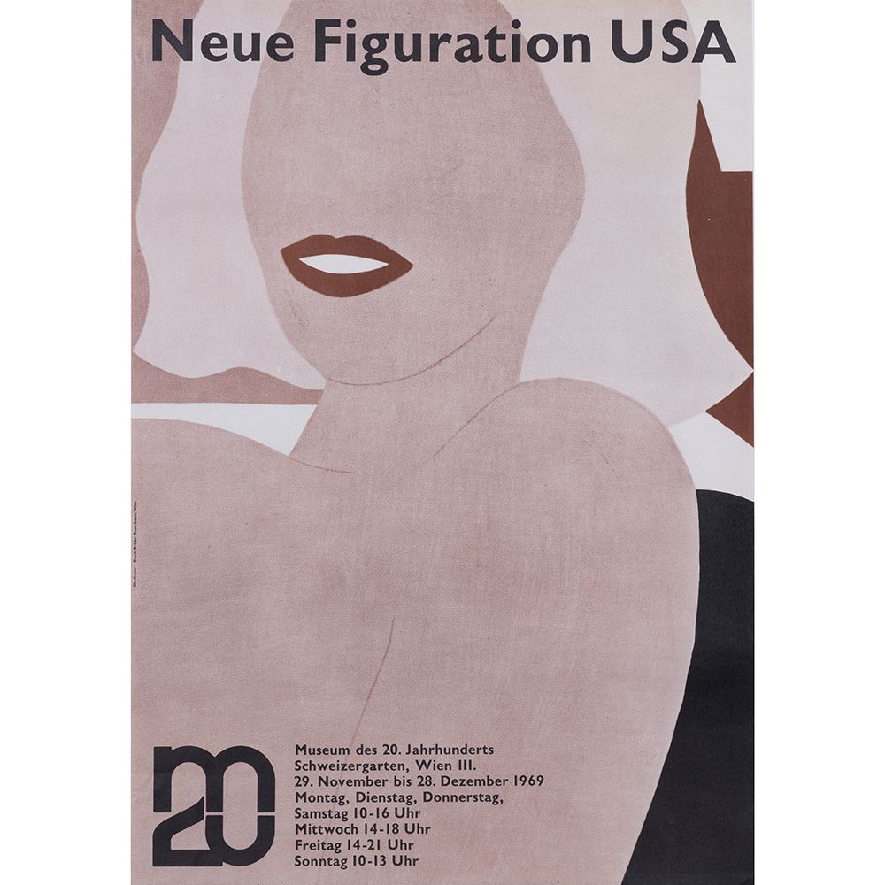 Affiche Wesselmann - Neue figuration USA 1969