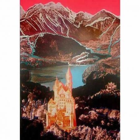 Sérigraphie Warhol - Neuschwanstein