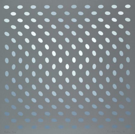 Sérigraphie Riley - Nineteen Greys A