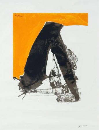 Sérigraphie Motherwell - No. 12 (from The Basque Suite)