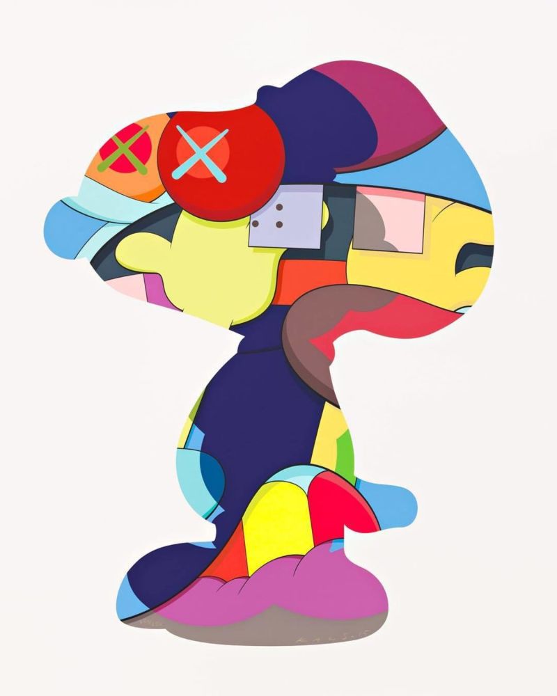 Sérigraphie Kaws - No One's Home