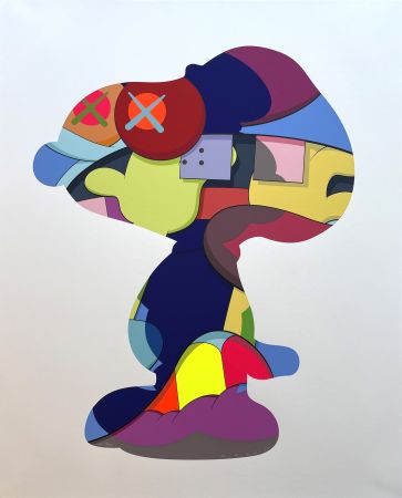 Sérigraphie Kaws - No One's Home