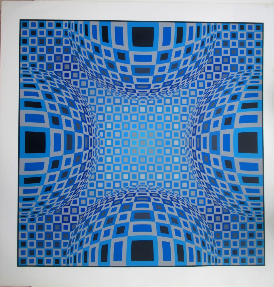 Sérigraphie Vasarely - No title