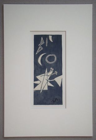Lithographie Braque (After) - Nocturne