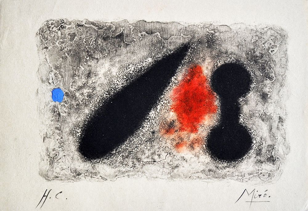 Gravure Miró - Nous Avons II