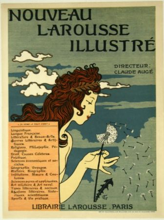 Lithographie Grasset - Nouveau Larousse Illustré
