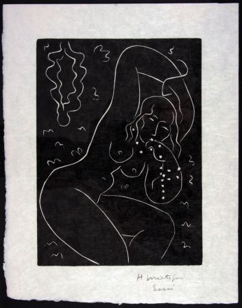 Linogravure Matisse - Nu Au Bracelet