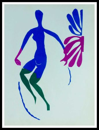 Lithographie Matisse (After) - NU AU ROSEAUX