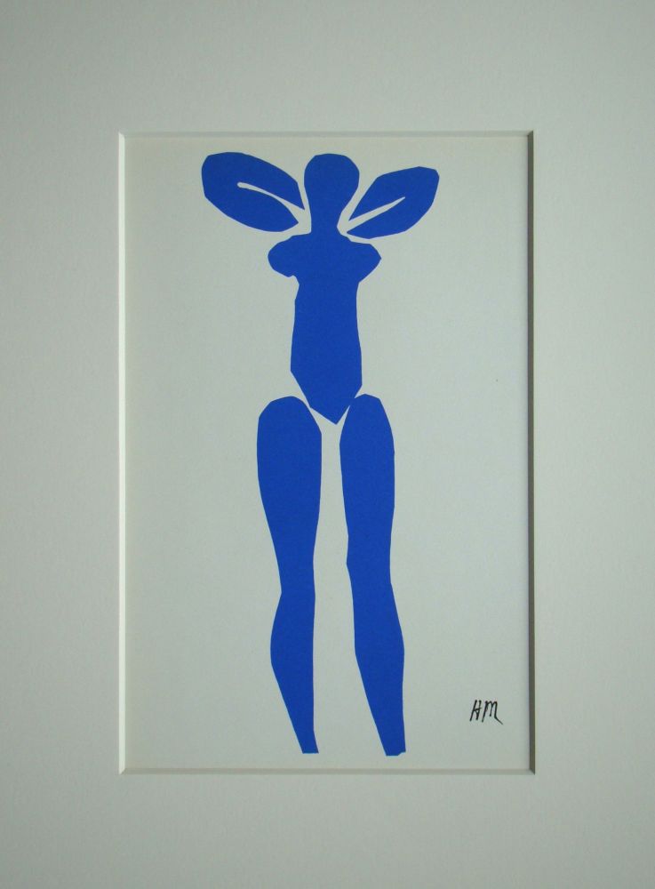 Lithographie Matisse (After) - Nu bleu debout