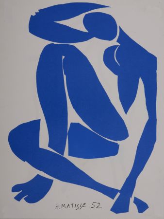 Lithographie Matisse (After) - Nu Bleu IV, 1958