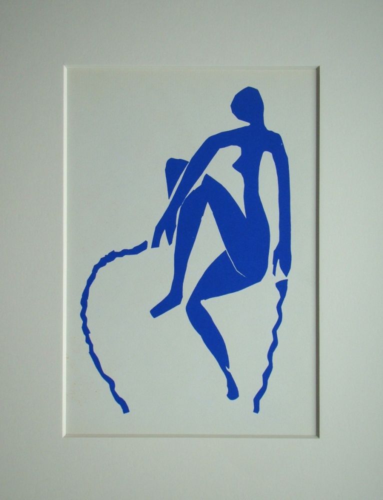 Lithographie Matisse (After) - Nu bleu, sauteuse de corde