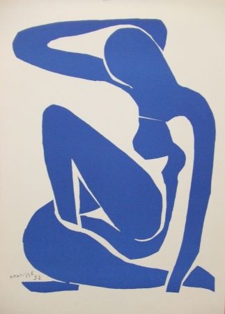Lithographie Matisse - Nu bleu(I)