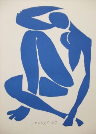 Lithographie Matisse - Nu bleu(IV)