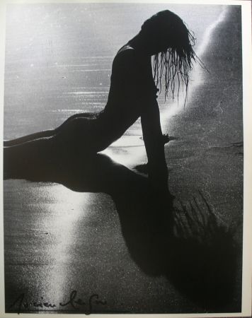 Héliogravure Clergue - ' Nu de la Mer '