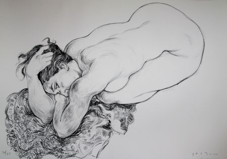 Lithographie Bastow - Nu  Féminin / Female Nude - 2
