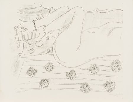 Lithographie Matisse - Nu. Étude d’un mouvement de jambes