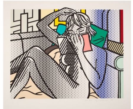 Lithographie Lichtenstein - Nude Reading