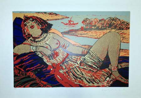 Sérigraphie Fiume - Nudo