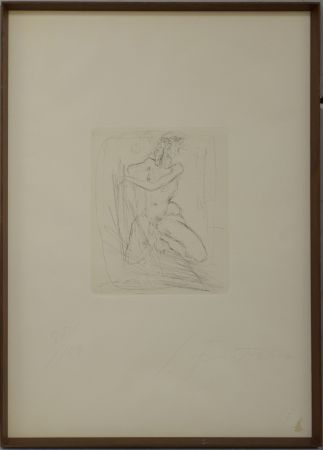 Eau-Forte Fontana - Nudo ( Nude )