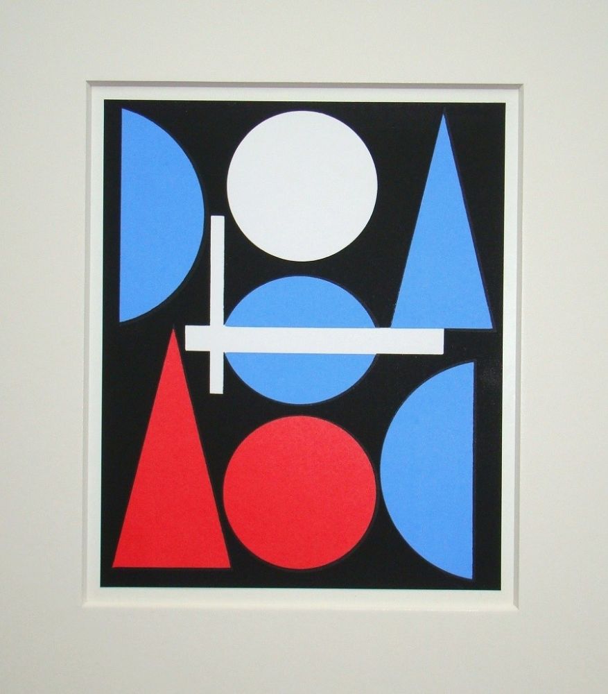 Sérigraphie Herbin - Nue