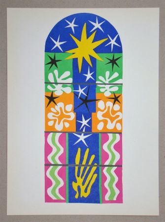Lithographie Matisse (After) - Nuit de Noël, 1951