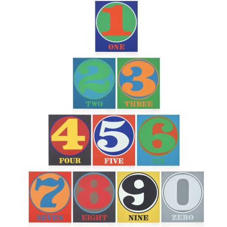 Sérigraphie Indiana - Numbers