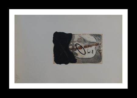 Eau-Forte Et Aquatinte Tàpies - Numero 3