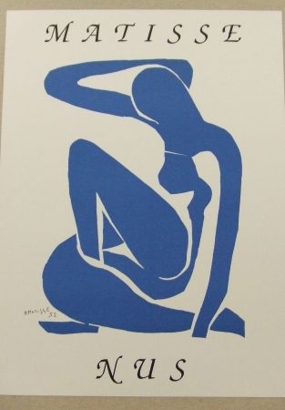 Lithographie Matisse - Nus bleus 