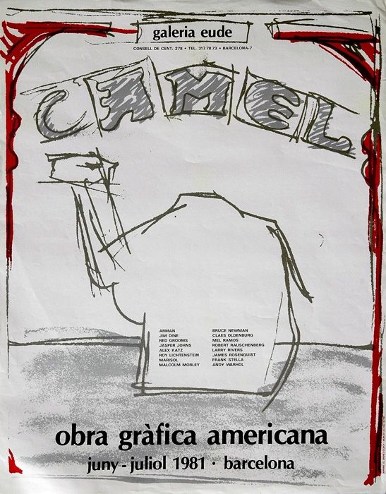 Affiche Dine - Obra gràfica americana