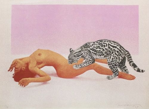 Lithographie Ramos - Ocelot, 