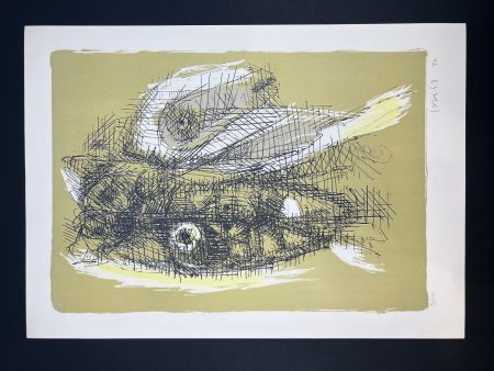 Lithographie Jorn - OHNE TITEL