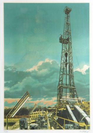 Sérigraphie Blackwell - Oil Well