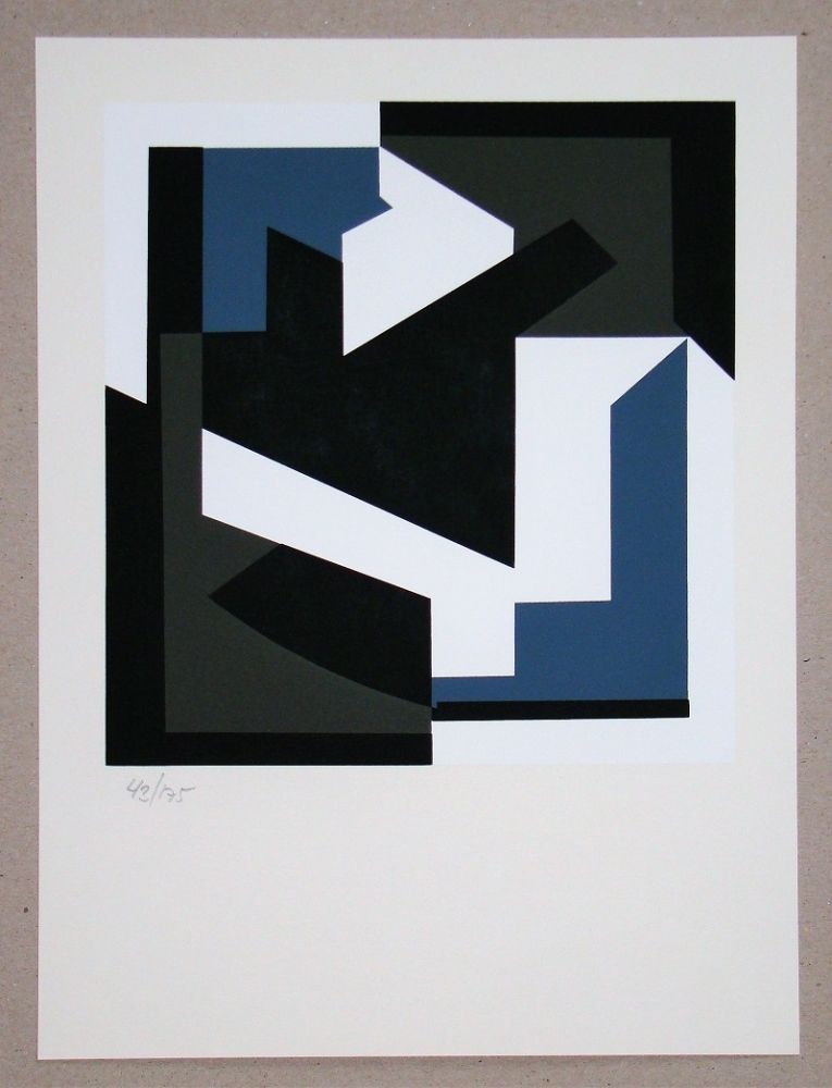 Sérigraphie Vasarely - Olbio II.