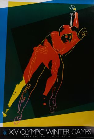Lithographie Warhol - Olympic Winter Games, Sarajevo 1984