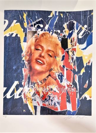 Sérigraphie Rotella - Omaggi a Marilyn