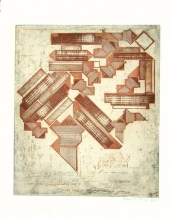 Gravure Paolozzi - Omaggio a Michelangelo