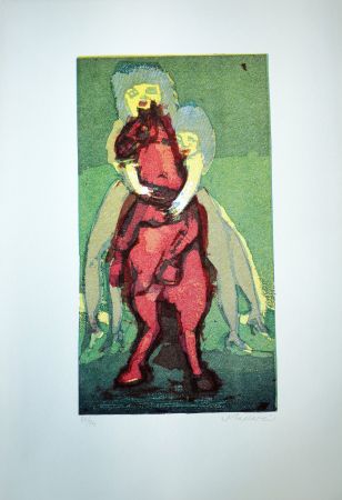 Linogravure Maccari - Omissis III