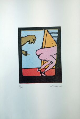 Linogravure Maccari - Omissis VIII